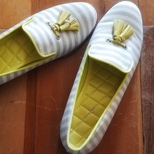 Sperry striped tassel loafer